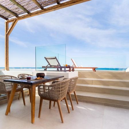 Wave, An Idyllic Seafront Suite By Nirousuites Kokkini Hani Exteriör bild